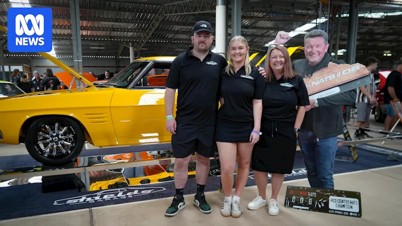 Nigel Warr and his Holden honoured at Red CentreNATS 10-year celebration in Alice Springs