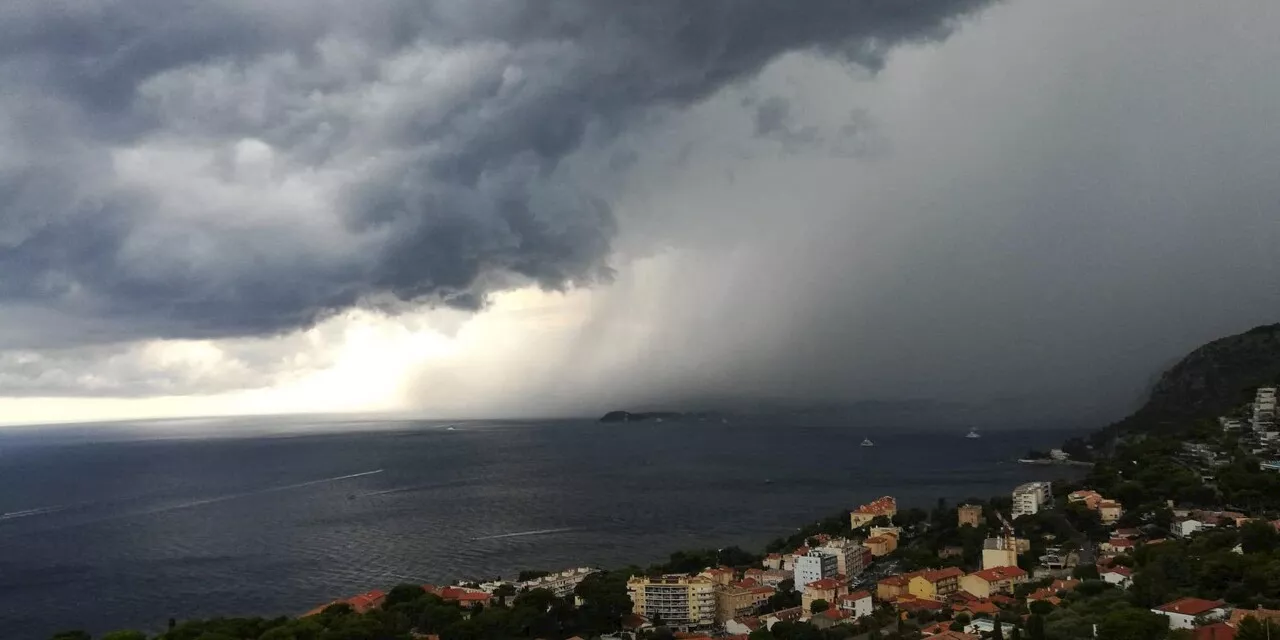 Météo à Nice : orages et pluies de grêle, voici des images spectaculaires