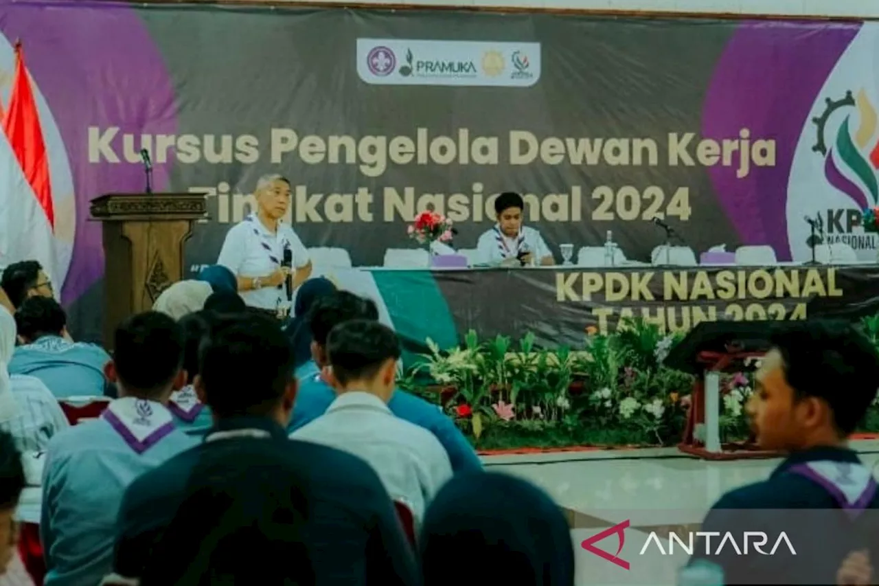 DKN Pramuka didik generasi muda wujudkan Indonesia Emas lewat KPDK