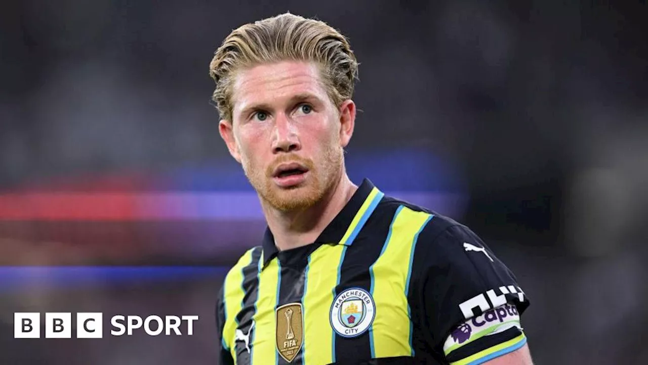 Kevin De Bruyne: No talks over Man City exit, says midfielder