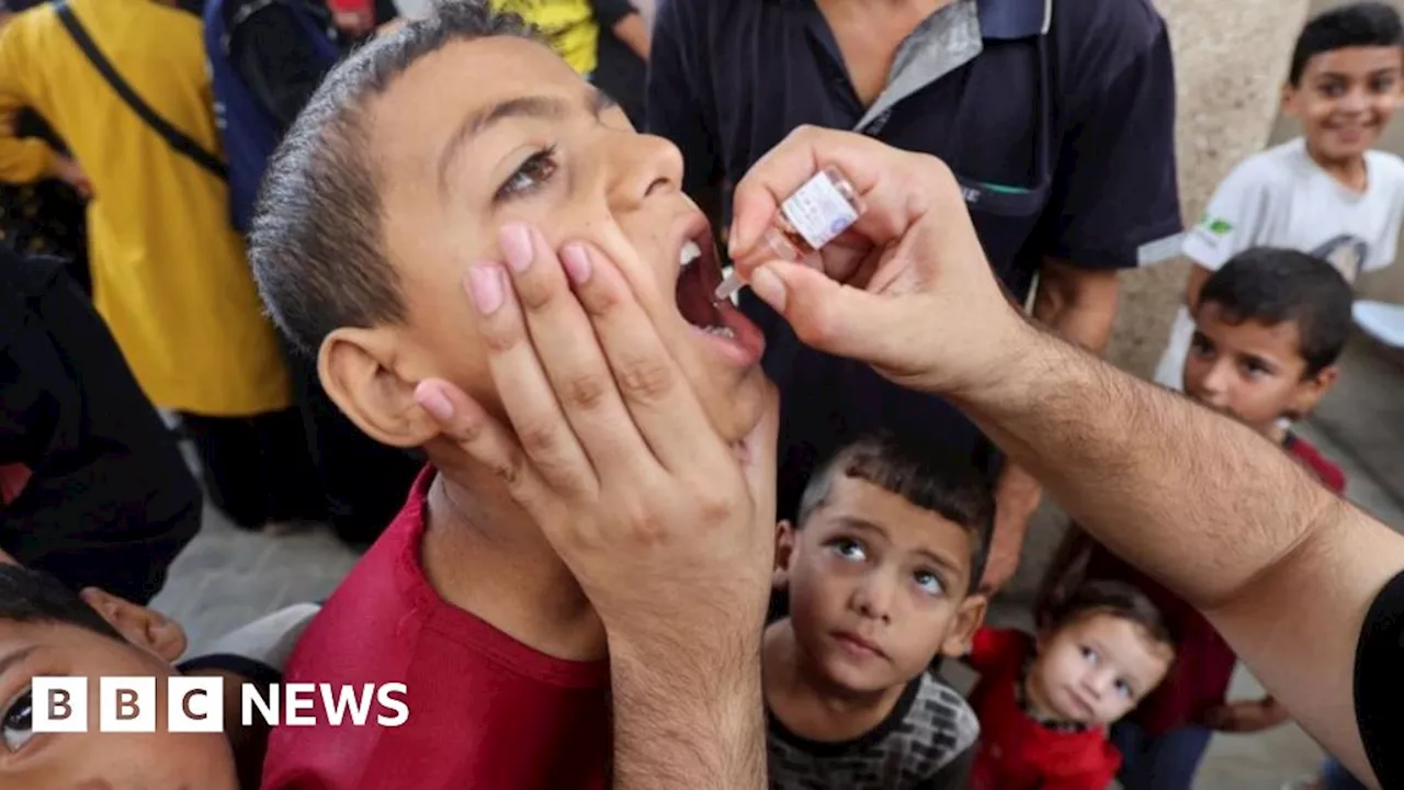 Israel-Gaza war: UN agencies start rollout of Gaza polio vaccines