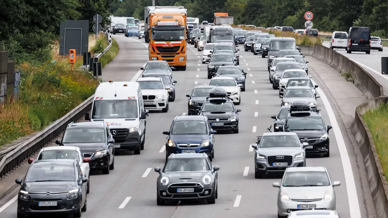 Bauarbeiten auf der A1: Staugefahr in und um Hamburg