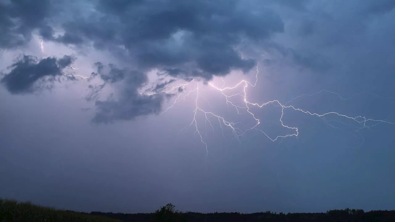 Wetter: Gewitter und Regen in Bayern erwartet