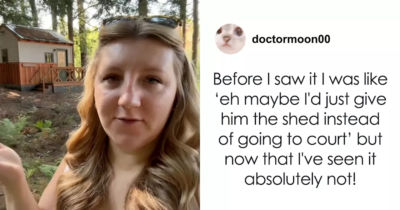 Woman Goes Viral After Getting Sued By A Man Who Claims To Have Bought Her Shed