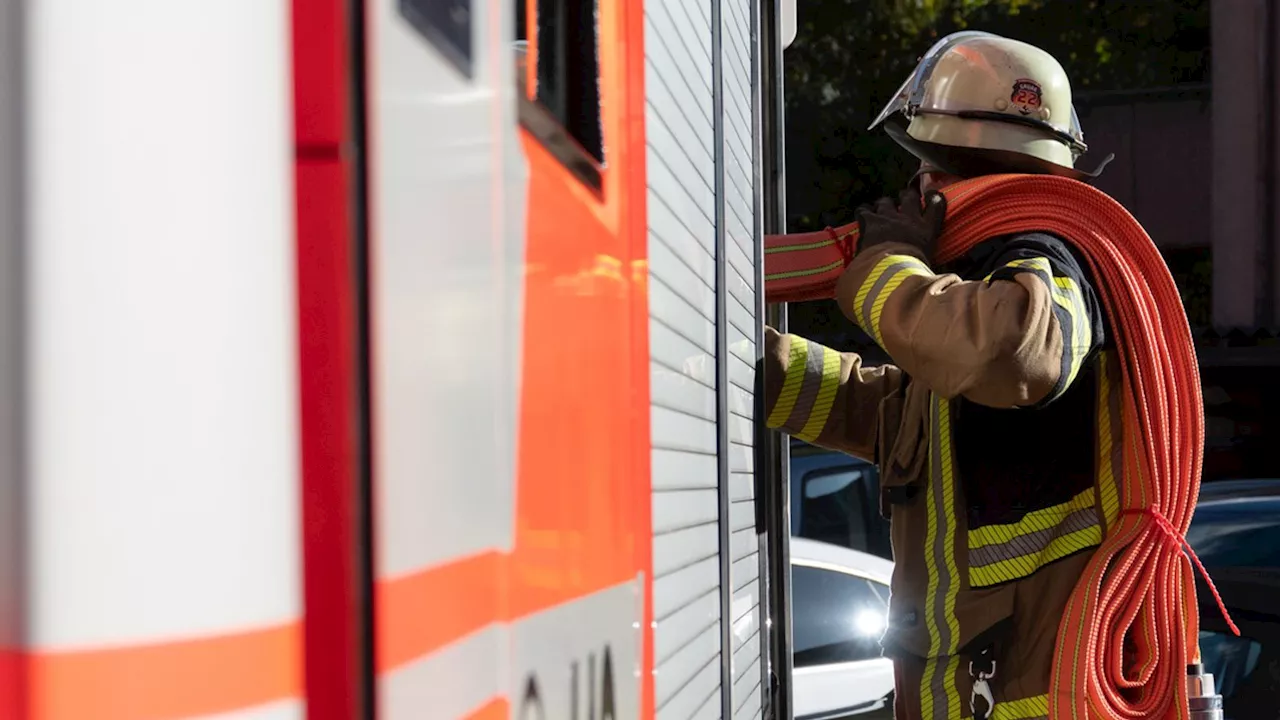 Brandstiftung? Polizei ermittelt nach Großbrand in München