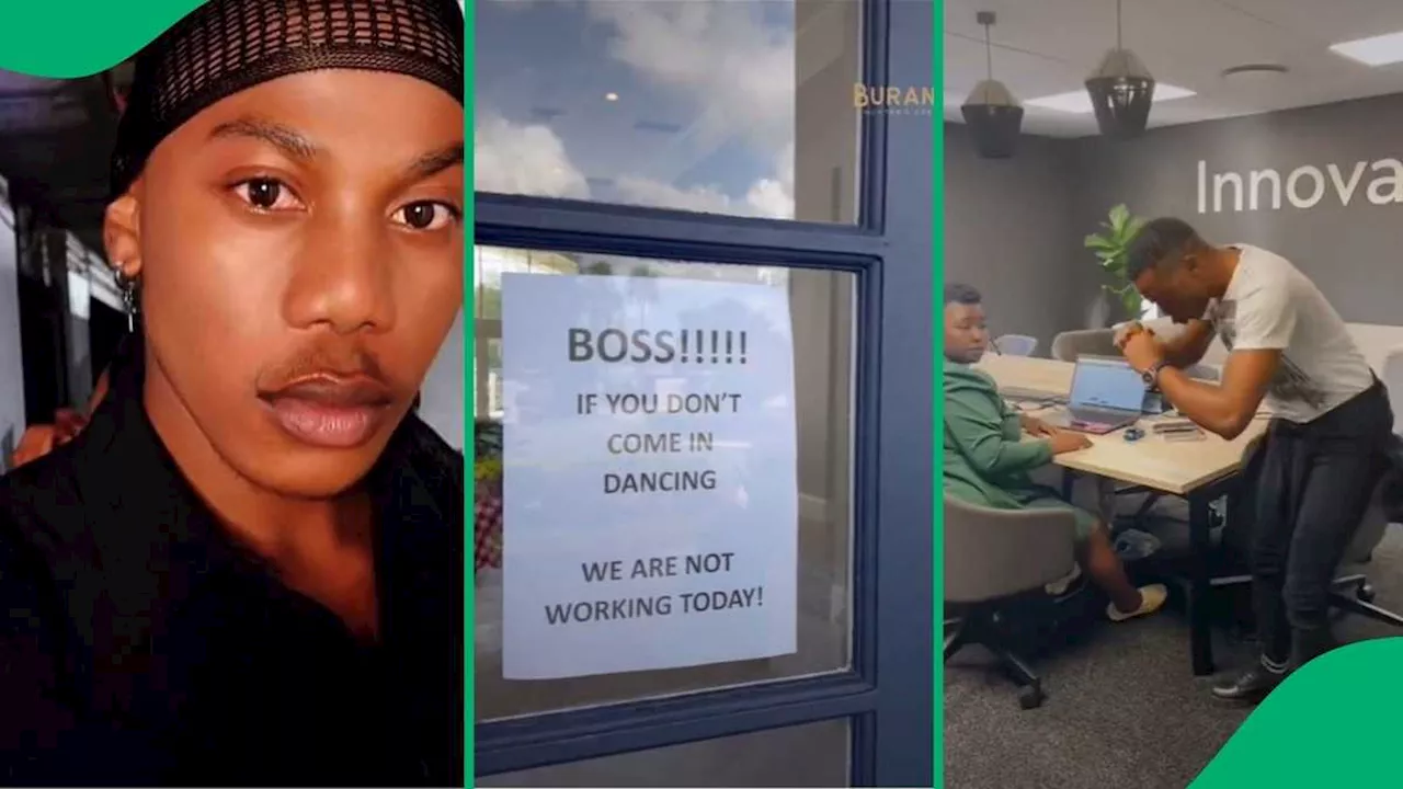 “A Healthy Working Environment”: SA Reacts to Boss Dancing in the Office After a Dare