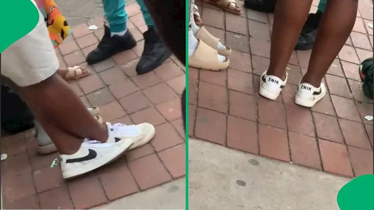 Man’s Hilarious Nike Knockoff “ENIK” Shoes Go Viral: Mzansi Can’t Stop Laughing