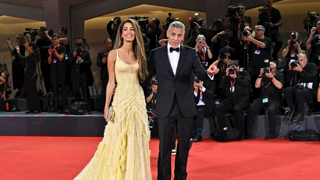 Amal Clooney’s Red-Carpet Appearance Rivals Venice Film Festival Itself