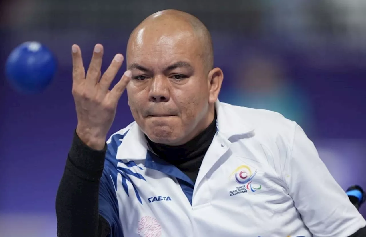 Edilson Chica le da la tercera medalla de plata a Colombia en los Juegos Paralímpicos