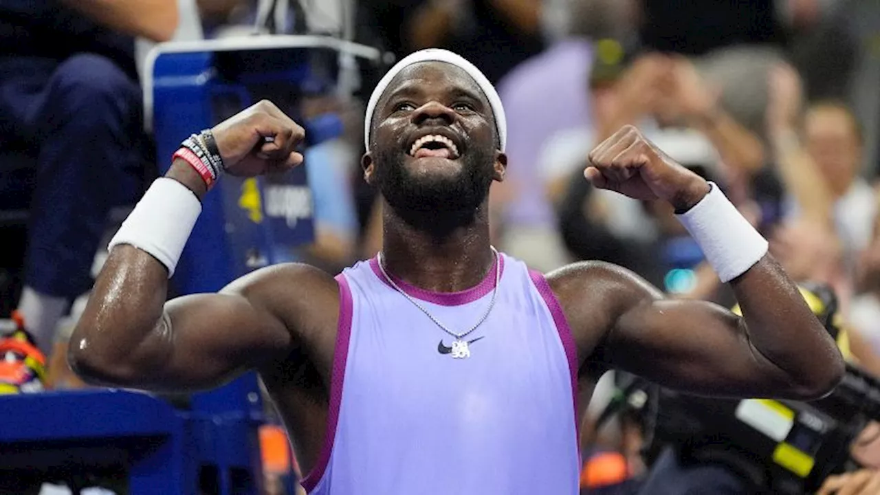 American Frances Tiafoe is back in the US Open quarterfinals – and made sure to shout out actor Tony Goldwyn