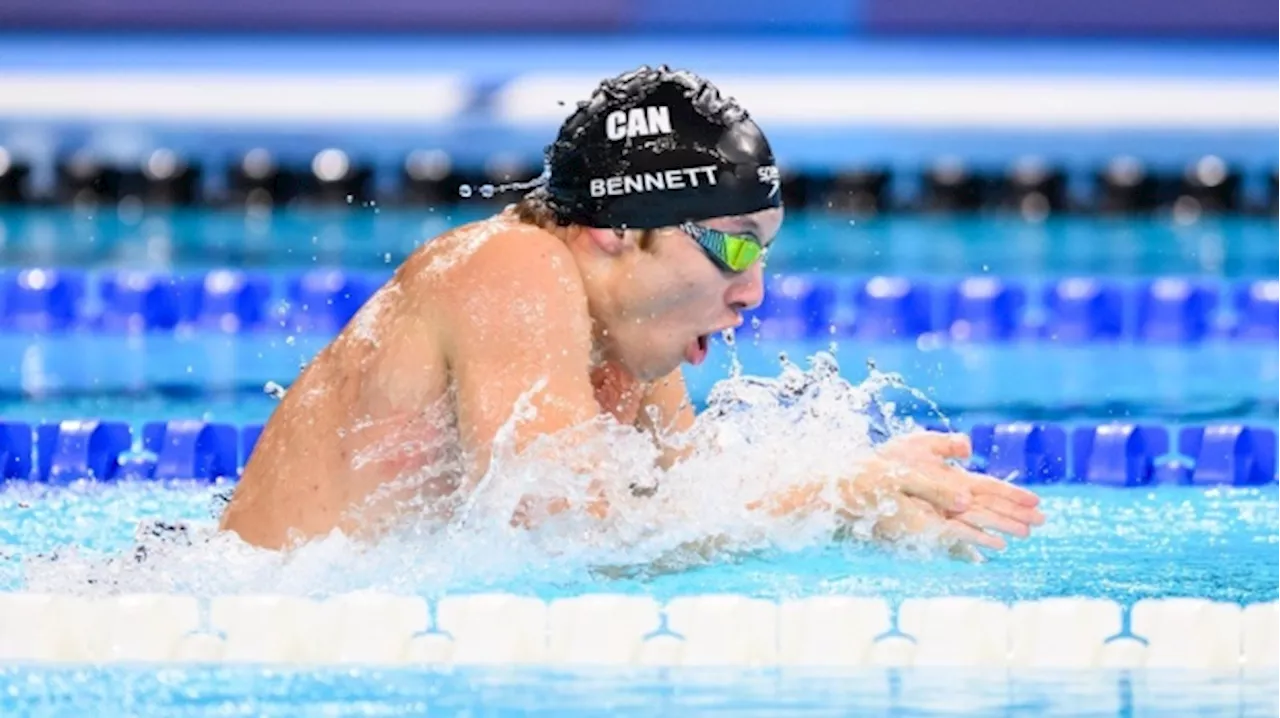 Swimmer Nicholas Bennett wins Canada's first Paralympic gold in Paris