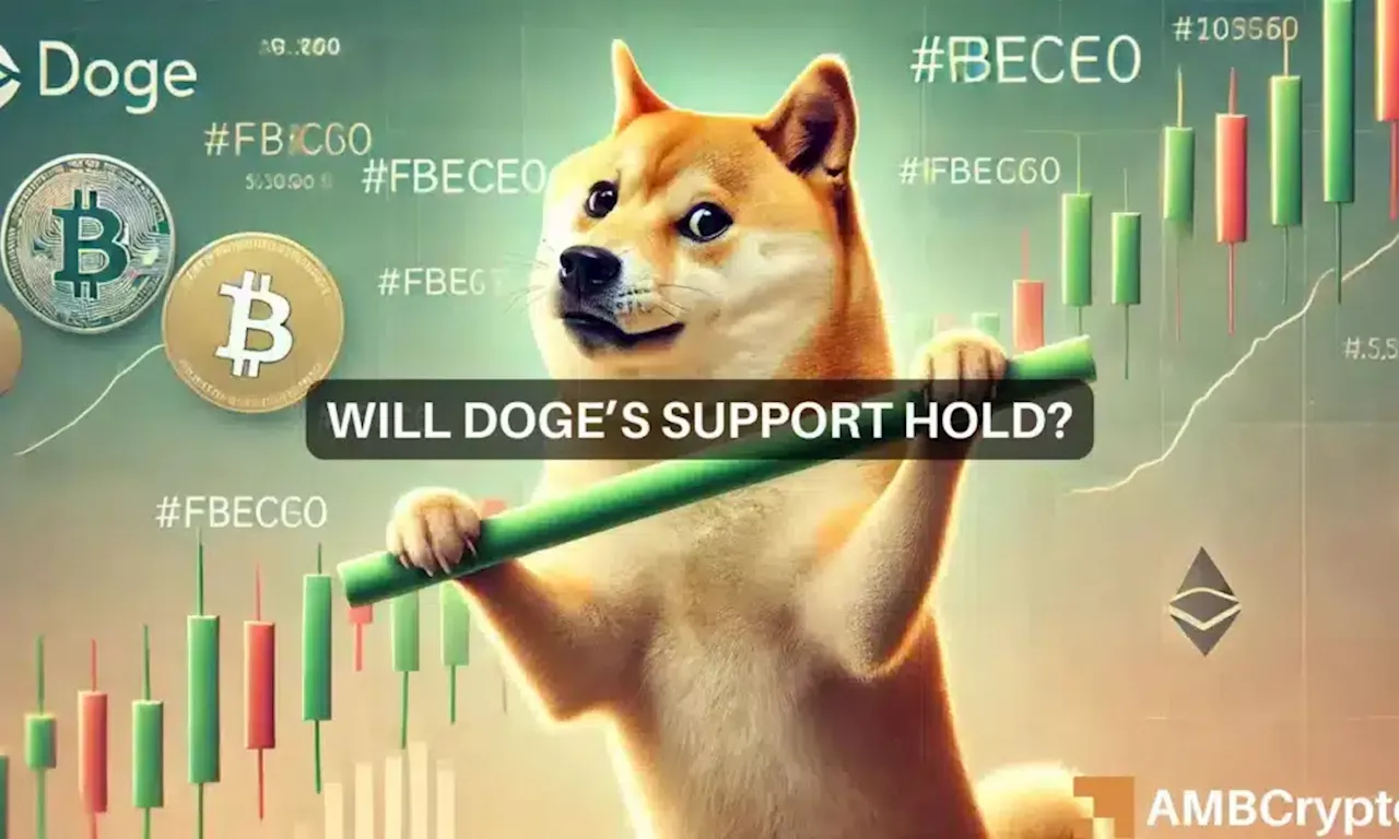 Dogecoin at a crucial support level: Will DOGE fall to $0.07?