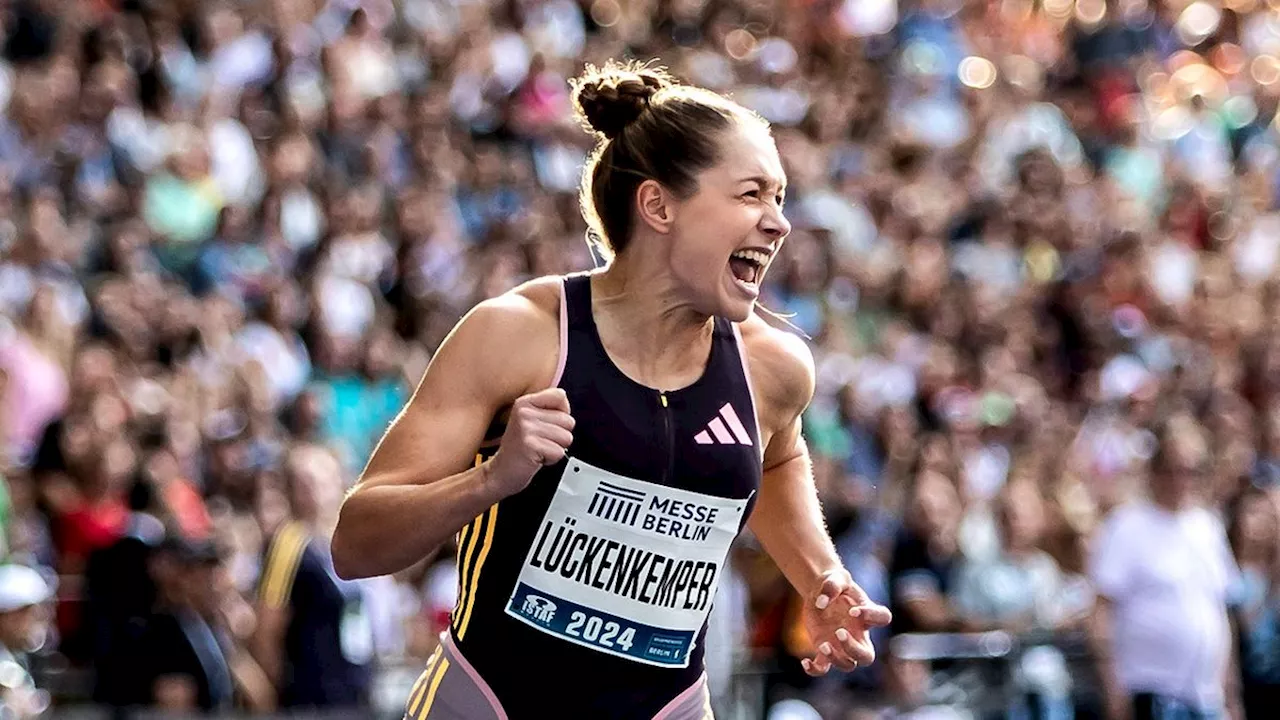 Bestleistung über 100 Meter: 10,93 Sekunden: Lückenkemper sprintet so schnell wie sonst keine Deutsche seit 1988