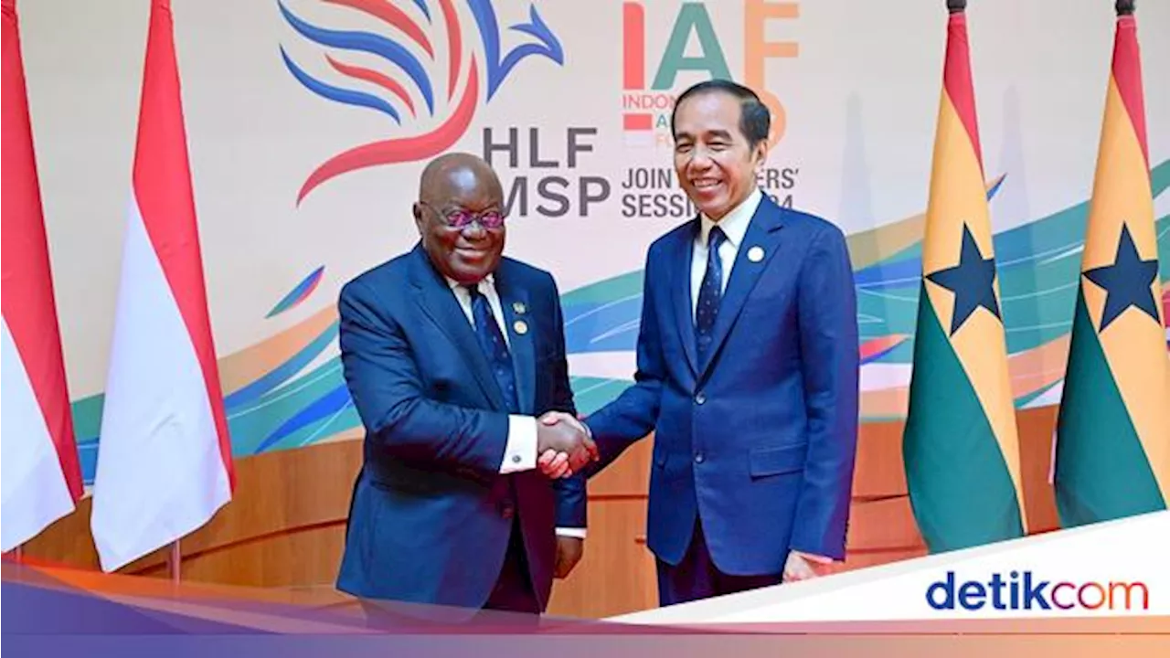 Temui Presiden Akufo-Addo, Jokowi Pengin RI Bikin Kilang di Ghana