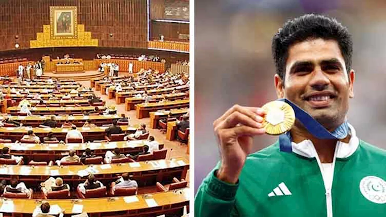 Senate passes resolution paying tribute to Olympic hero Arshad Nadeem