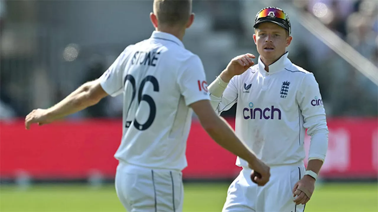 Small fourth-day crowd at Lord's a worry for England captain Pope