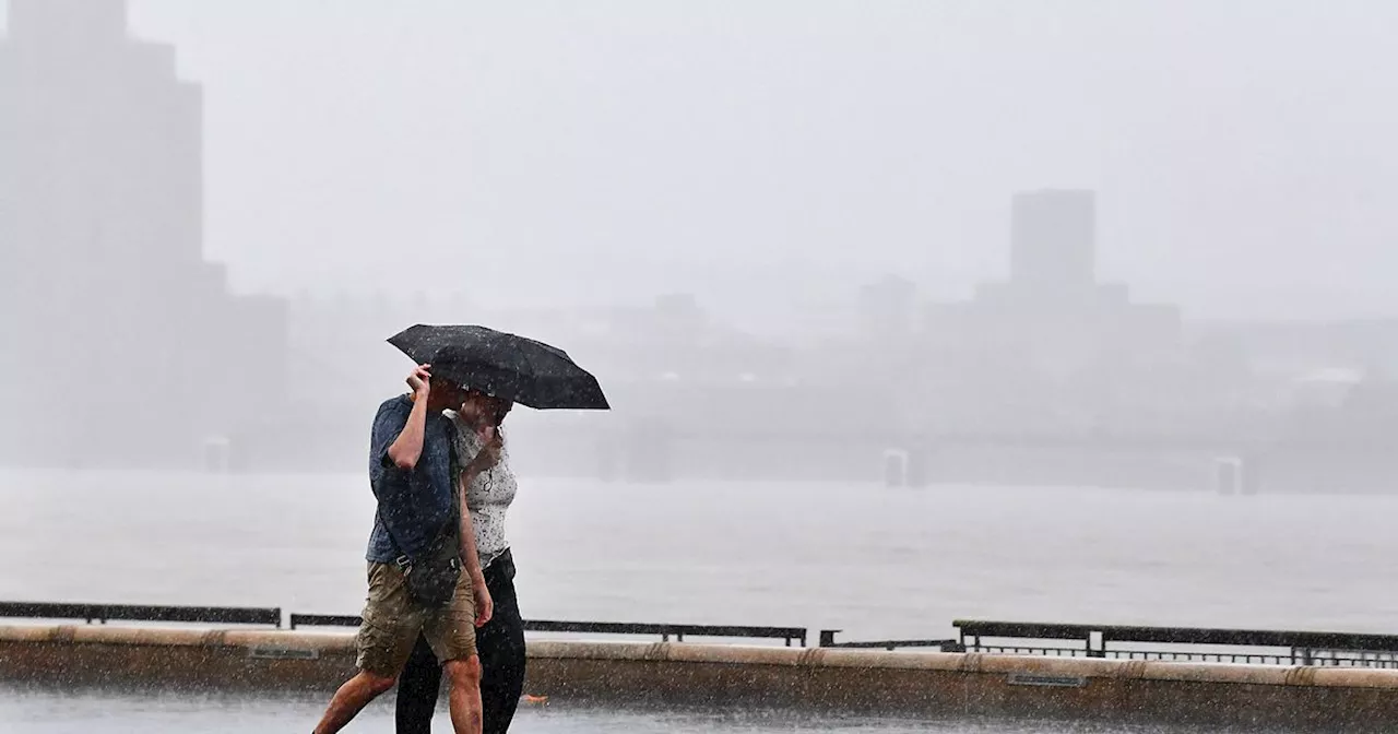 Met Office hour by hour Liverpool forecast amid thunderstorm warning