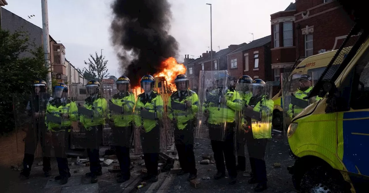 Three more men charged with violent disorder in Merseyside