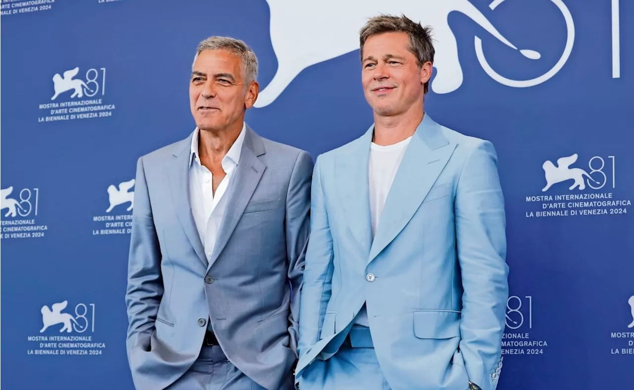 Clooney y Pitt ponen a Venecia de cabeza