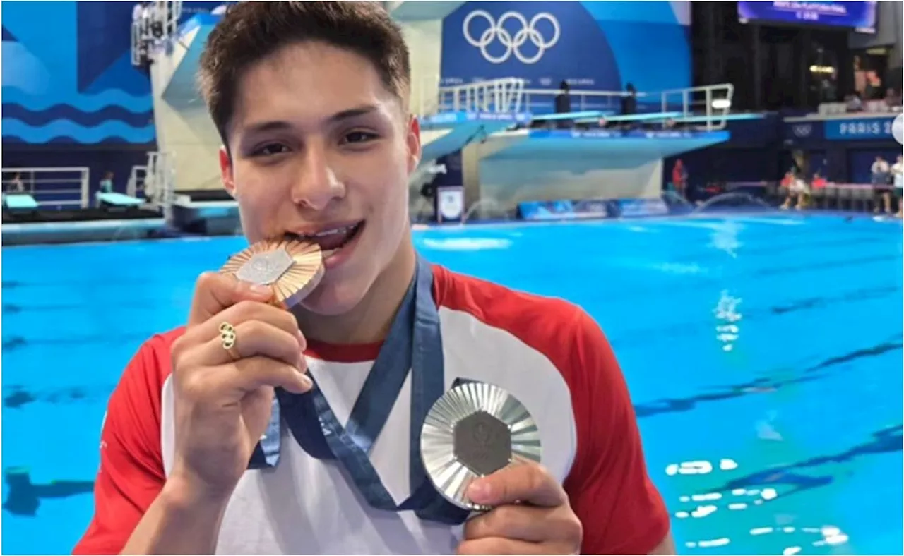 Osmar Olvera revela problema en sus medallas olímpicas: 'Ya están muy despintadas'