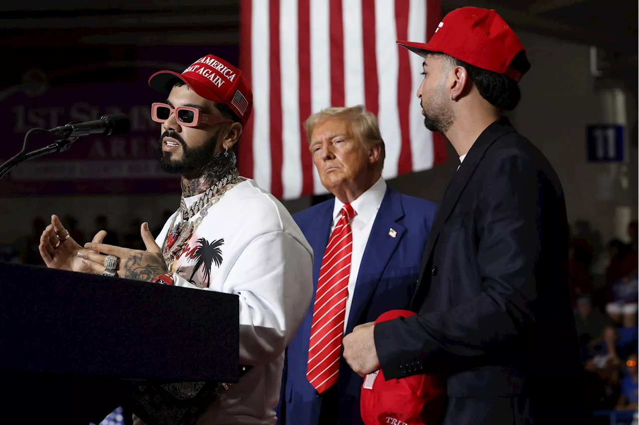 Puerto Rican musicians bring star power, endorse Trump: ‘Best president the world has seen’