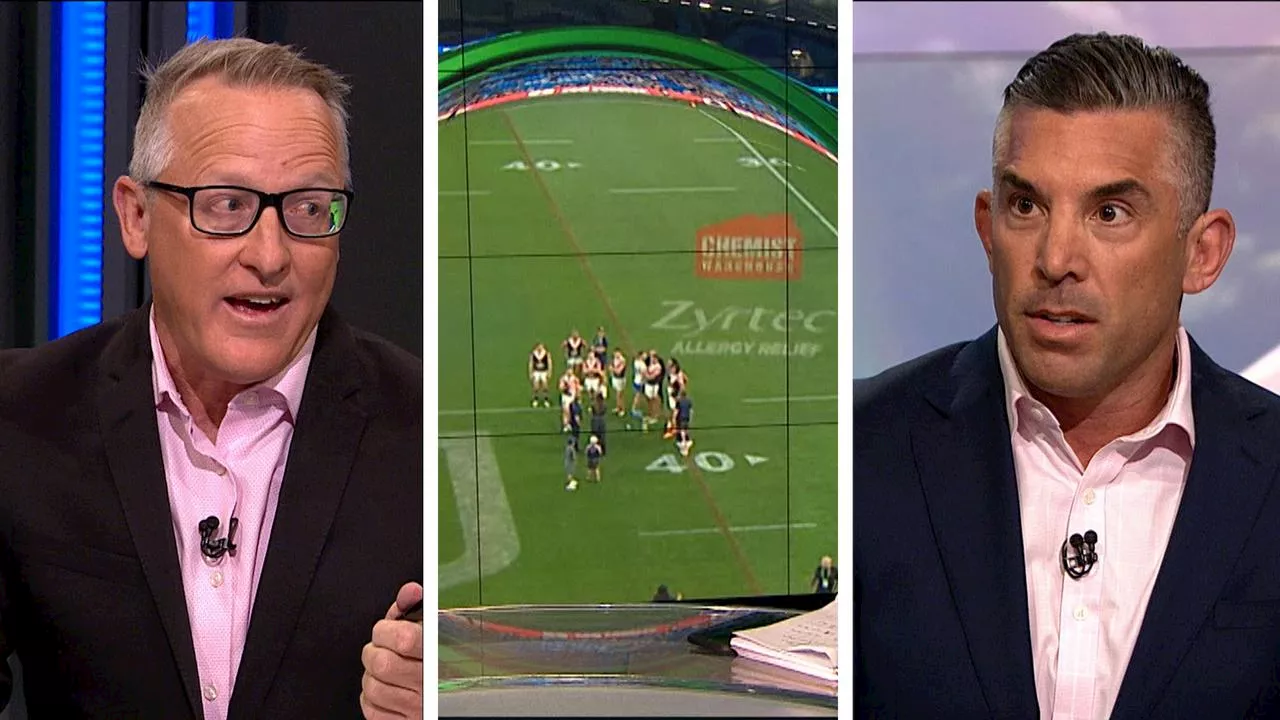 ‘Lucky he didn’t put one on his chin’: Fresh Robbo spat footage as fiery debate rages