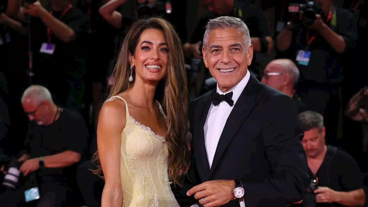 Amal + George Clooney in Venedig: Wow-Auftritt auf dem roten Teppich