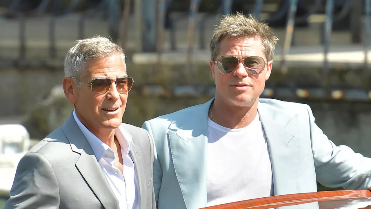 Brad Pitt + George Clooney: In Venedig ziehen sie alle Blicke auf sich