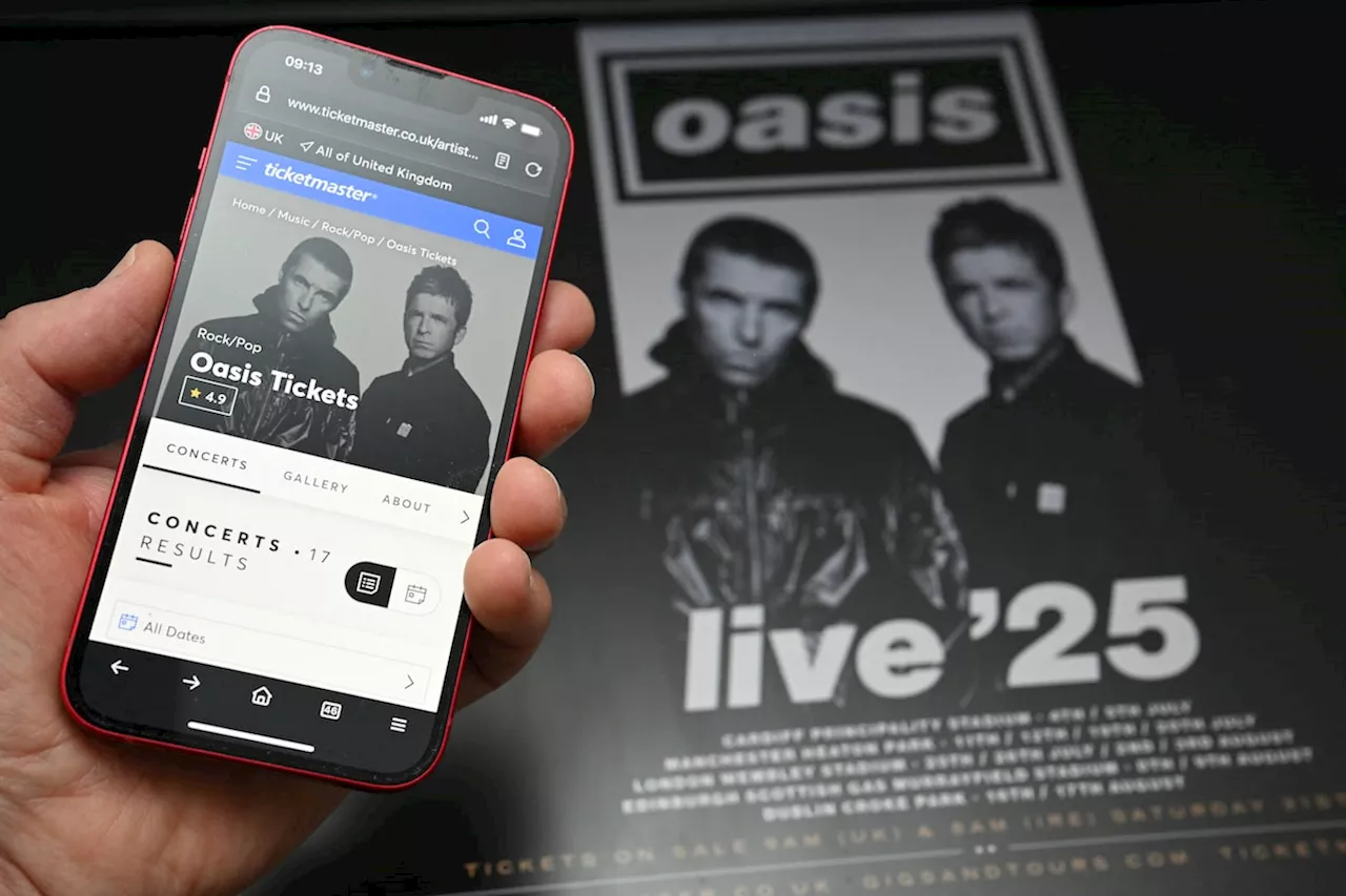 U.K. government to probe dynamic pricing after Oasis tickets controversy