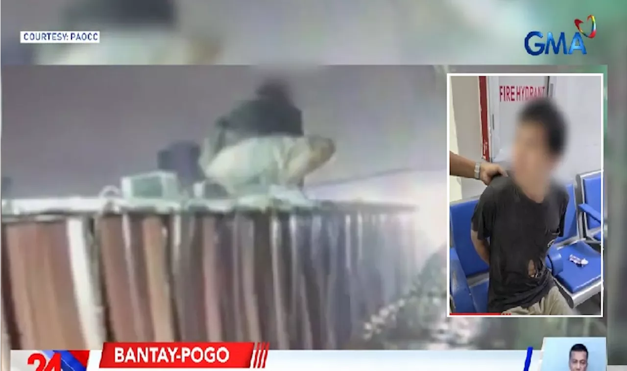 Chinese POGO worker na nagtangkang umeskapo sa kasagsagan ng ulan, bistado