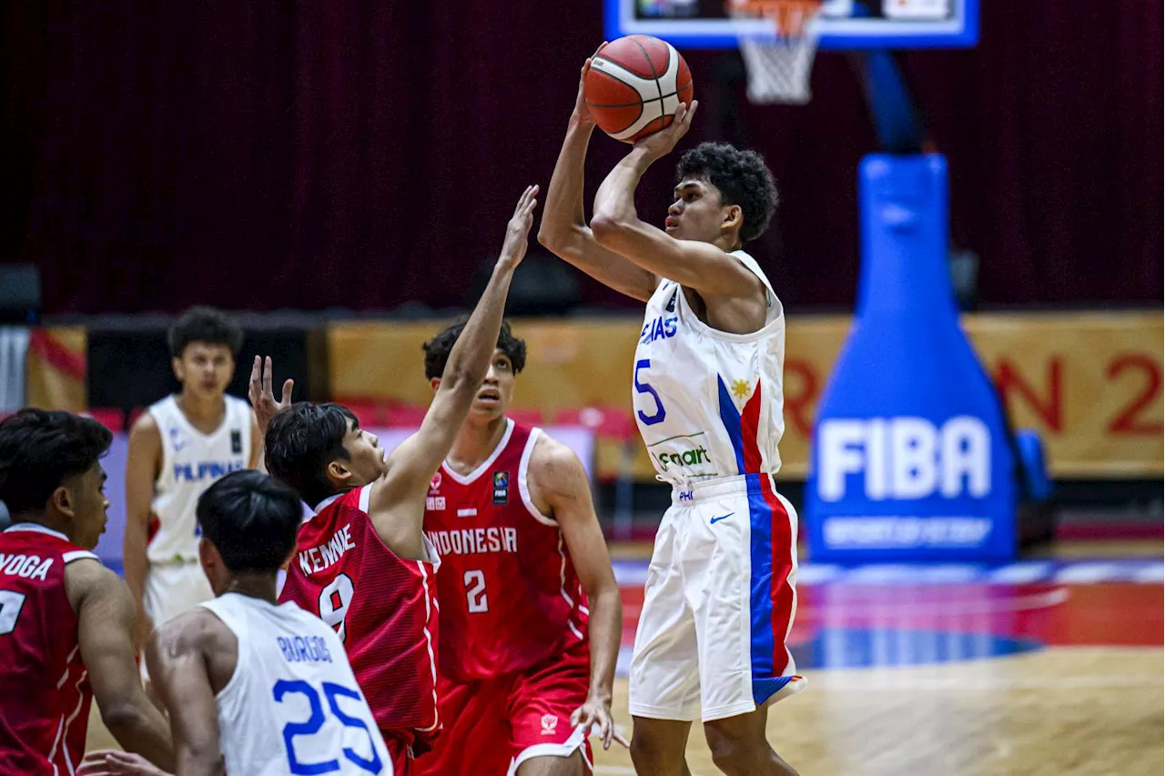 Wilhalm Cabonilas, Drei Lorenzo star in Gilas Boys' rout of Indonesia in FIBA U18 Asia Cup opener