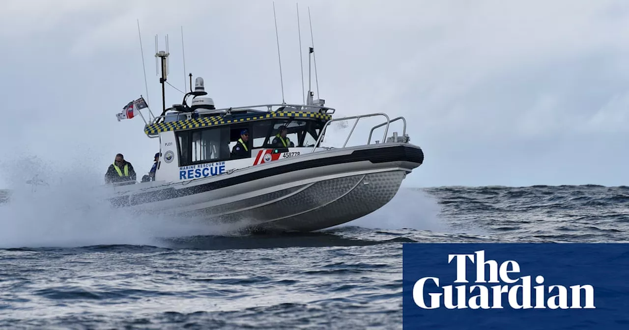 Two rescued from yacht that hit trouble off NSW coast in five-metre seas