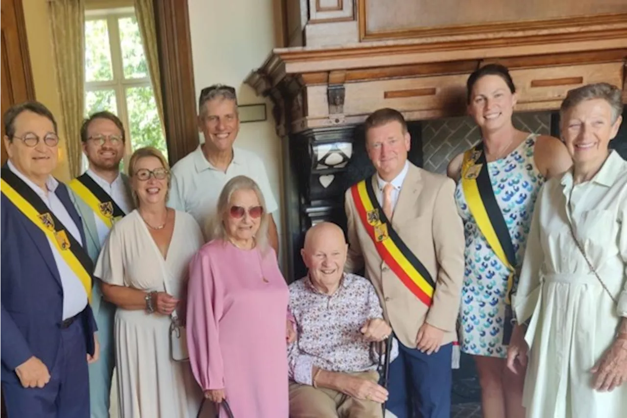 André en Elisabeth Adriaenssens vieren briljanten huwelijksverjaardag in Blauwendael