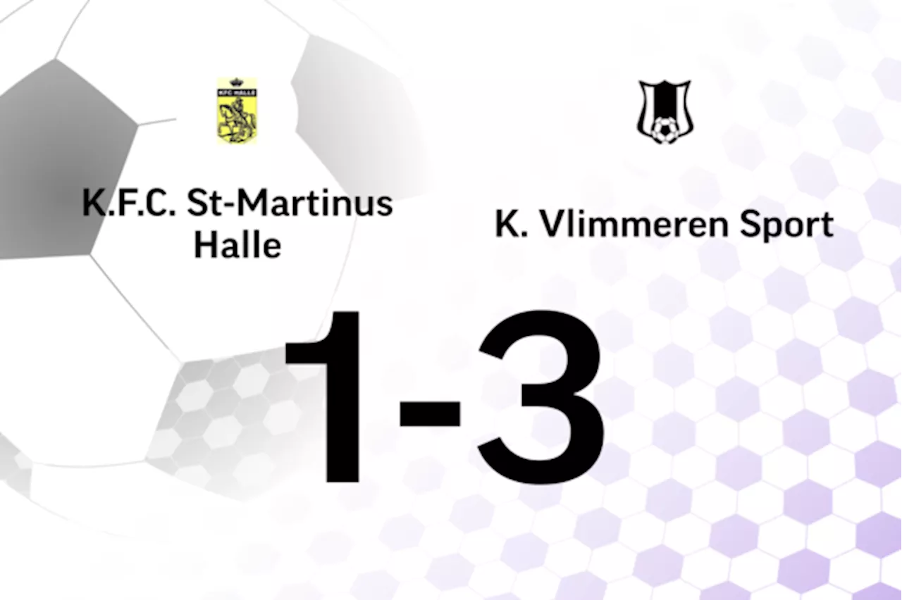 Peeters maakt twee goals voor Vlimmeren in wedstrijd tegen Halle