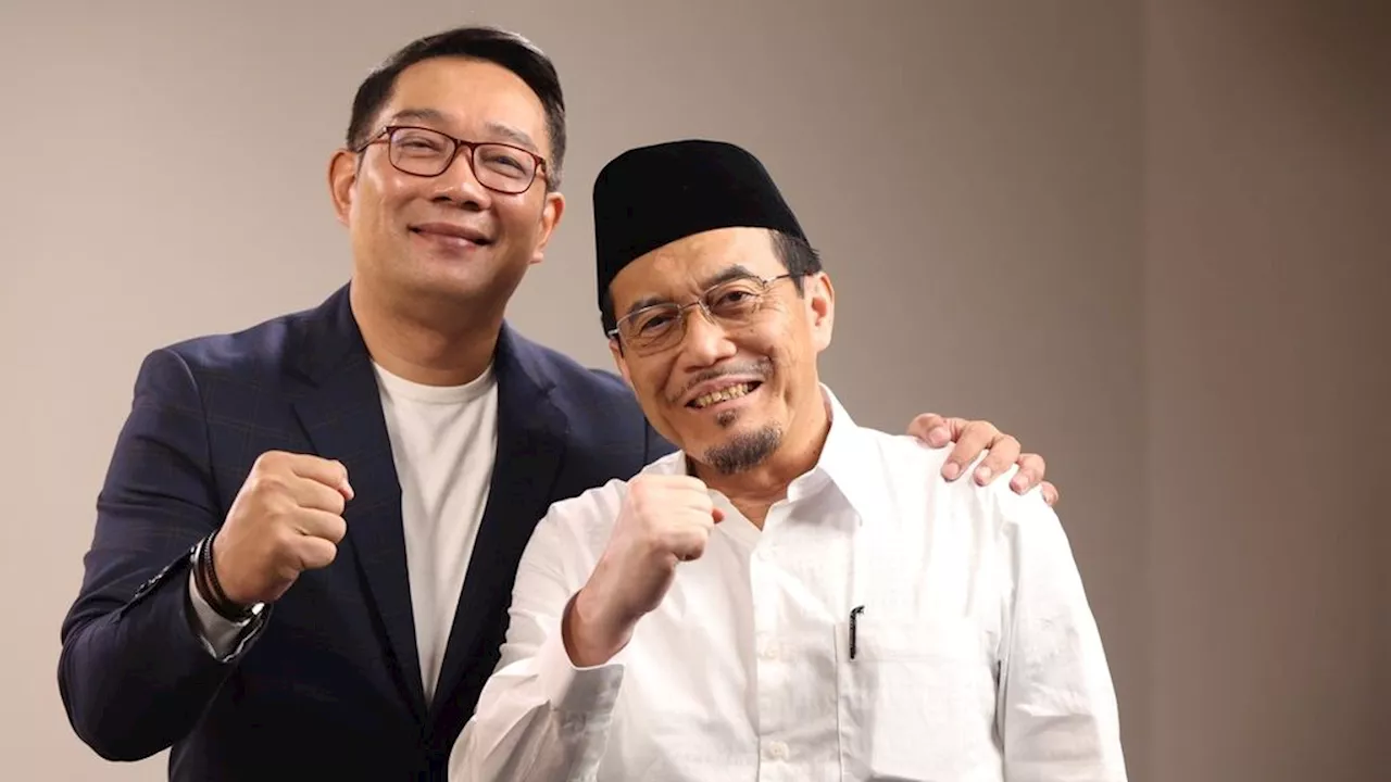 Imajinasi Ridwan Kamil-Suswono Setelah Jakarta Tak Lagi Ibu Kota