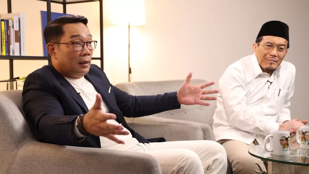 Pramono Klaim Dukungan dari Pimpinan ”KIM Plus”, Ridwan Kamil-Suswono Tak Risau