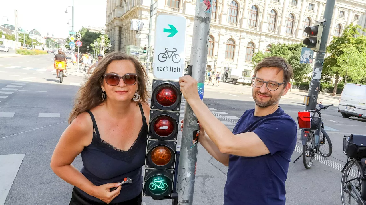  An 529 Kreuzungen dürfen Radler bei Rot rechts abbiegen