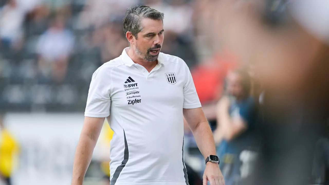 'Müssen Gespräche führen!' LASK-Coach vor dem Aus