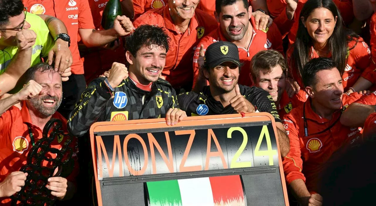 Leclerc: «Quest'anno ho vinto i GP che amo di più». Vasseur: «La nostra strategia era azzeccata»