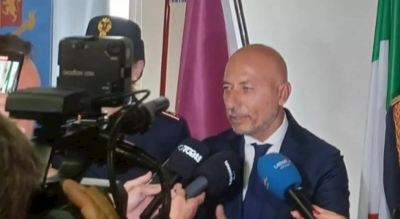 Pietro Morelli, nuovo questore di Frosinone: «Priorità alla sicurezza»