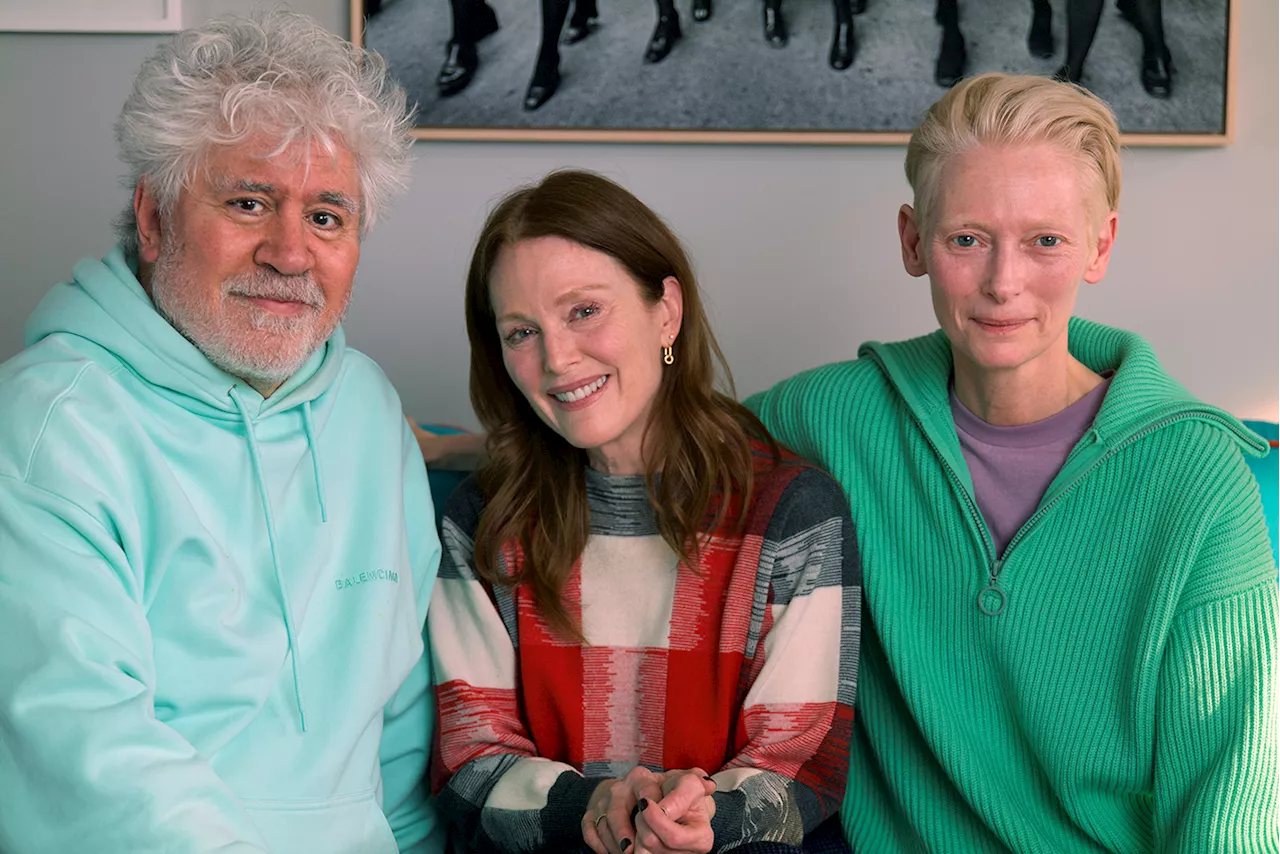 Venezia 2024: applausi per Almodóvar, “in trasferta” con Tilda e Julianne