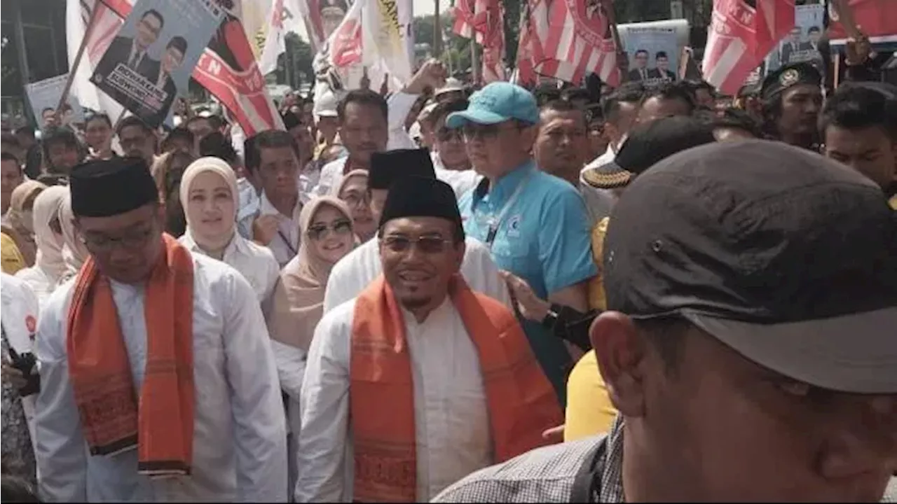 Ridwan Kamil Mengaku Lebih Senang jika Anies dan Ahok Turut Berkontestasi di Pilkada Jakarta