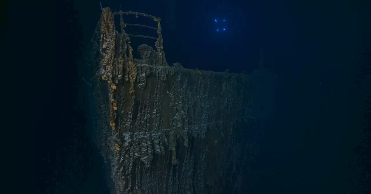 Titanic research dive reveals discovery, decay and new photos