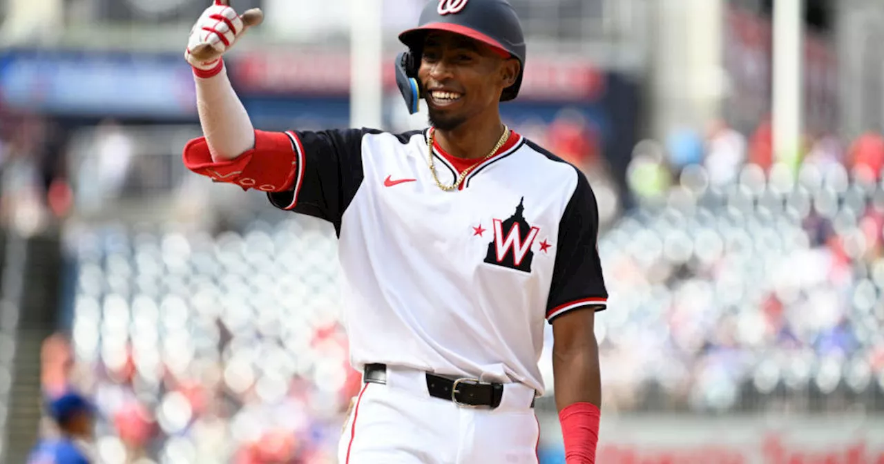 Darren Baker, son of Dusty Baker, gets his 1st MLB hit with Washington Nationals