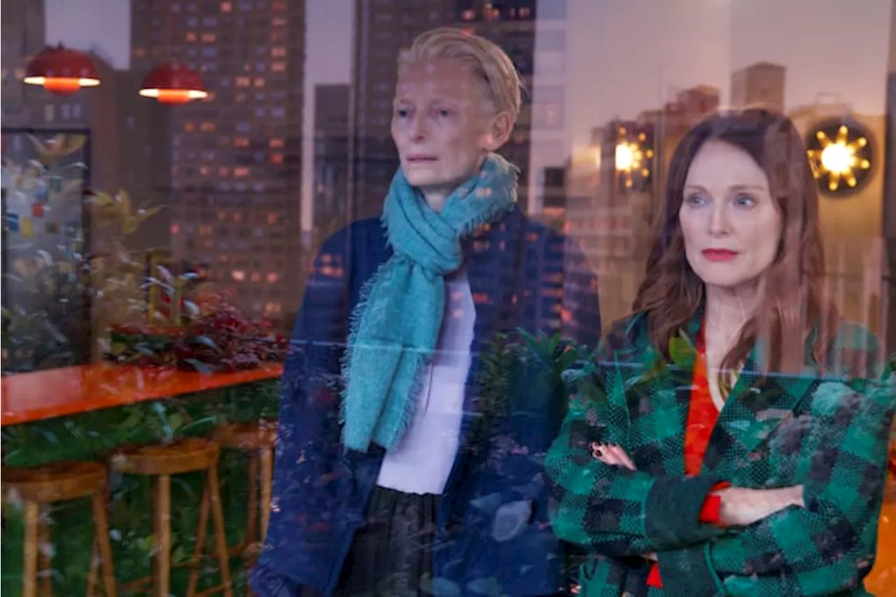 Tilda Swinton, Julianne Moore attend Venice Film Festival with Almodóvar film