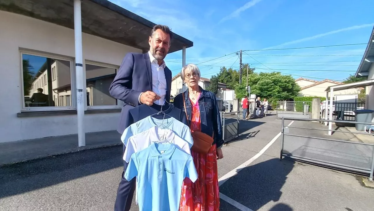 Montauban : les premières pièces des uniformes présentées dans les trois écoles expérimentales