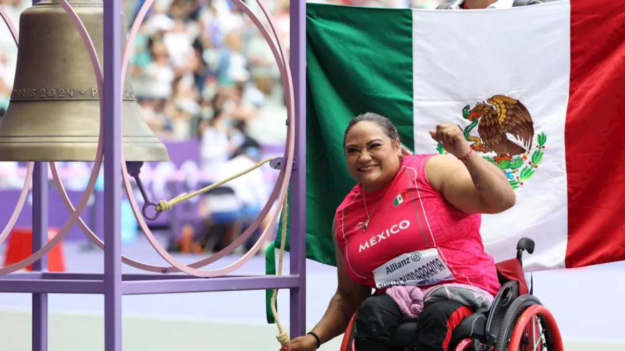 París 2024: Gloria Zarza gana primer oro para México en los Juegos Paralímpicos