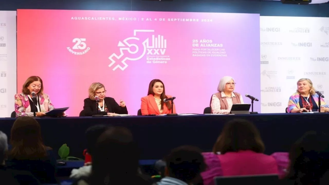 Tere Jiménez reafirma compromiso con la equidad en el XXV Encuentro Internacional de Estadísticas de Género