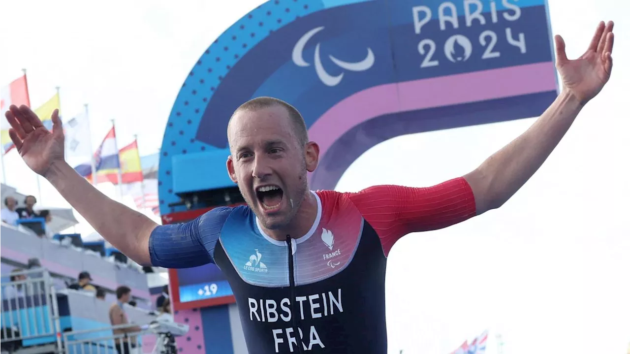 Paralympiques : le Français Jules Ribstein sacré en para-triathlon, septième médaille d’or pour les Bleus !