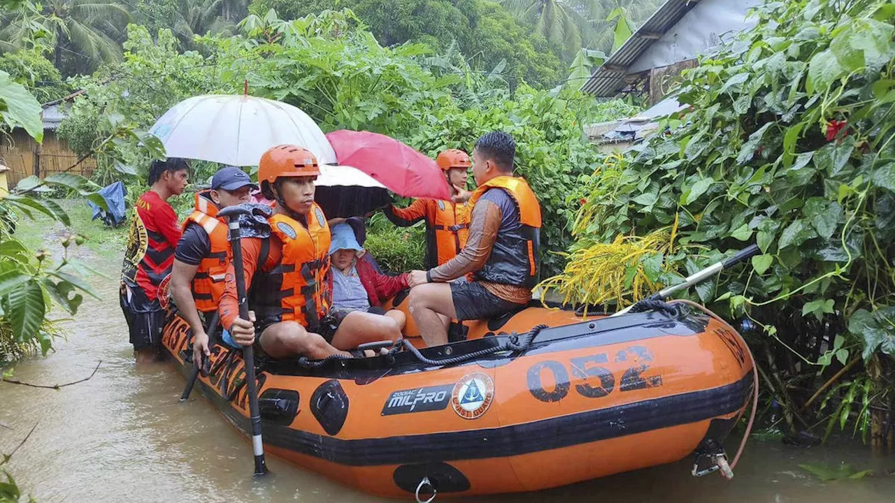 Storm floods northern Philippine regions, disrupting schools, work and travel